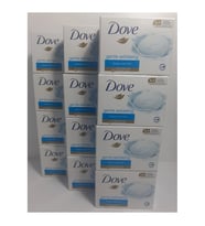 Dove Beauty Cream Bar Katı Güzellik Sabunu Gentle Exfoliating Nemlendirici Etkili 90 G X12 Adet