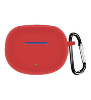 Microsonic Xiaomi Redmi Buds 5 Pro Kılıf Askılı Mat Silikon Kırmızı (Kırmızı)