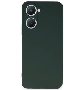 Durukar® Vivo Y18 Kılıf First Silikon - Koyu Yeşil