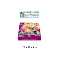 1000 Gram Lokum Kutusu 200 Adet - 081