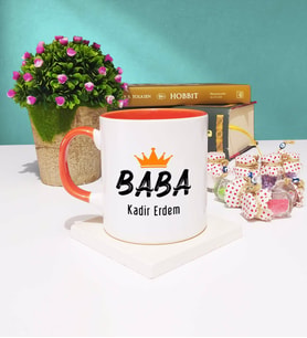 Baba Kupa Bardak Turuncu