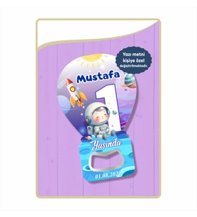 10 Adet Açacaklı Magnet -027 Doğum Günü Hatırası