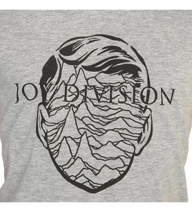 Bant Giyim - Joy Division Gri Erkek T-shirt Tişört
