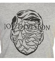 Bant Giyim - Joy Division Gri Erkek T-shirt Tişört