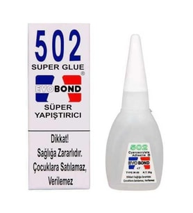 Evobond 502 Japon Yapıştırıcı 20 Gr Orjinal Made In Taıwan