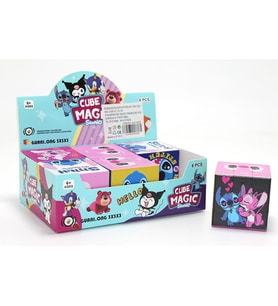 Stitch Baskılı Zeka Küpü - Karakter Tasarımlı Küp Oyuncak Alk4008