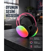 Ergonomik Rgb Bluetooth Kulaklık 3d Ses Yeni Nesil