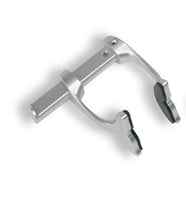 BESTDIVERS Burun Mandalı Nose Clip Aluminium Gri