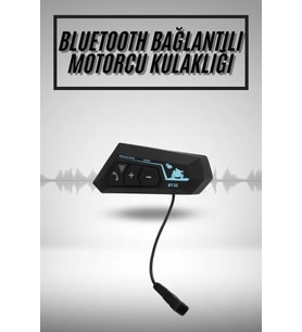 Yeni Nesil Dinleme Ve Konuşma Özellikli Intercom Kask Kulaklığı 5.0 Bluetooth