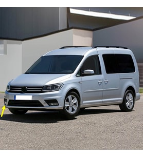 VW Caddy 2016-2020 Ön Tampon Sağ Sis Farı Çerçevesi 2K5853666C