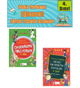 Ata 4.Sınıf Okula Yardımcı Eğitici Öykülerle Okuduğumu Anlıyorum- Neşeli Matematik Öyküleri