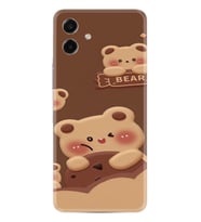 Samsung Galaxy A07 (SM-A075F) Kılıf Boutique Baskılı Resimli Bears Pcode -032