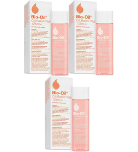 Bio-Oil Çatlak Oluşumunu Önleyici Cilt Bakım Yağı 125ML (Yeni Formül) (3 Lü Set)