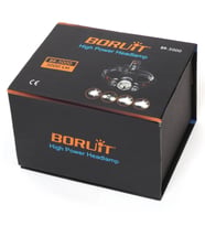 Boruit T6 Kafa Feneri 5000 Lumens 3Xcree Xm-T6+2R5 Lamba Led Kamp Lambası