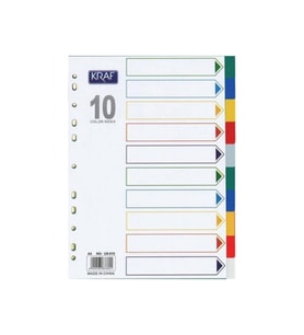 Separatör 10 Renk 1010r 5260