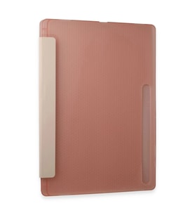 Galaxy X910 Tab S9 Ultra 14.6 Kılıf Kalemlikli Mars Tablet Kılıfı - Rose Gold