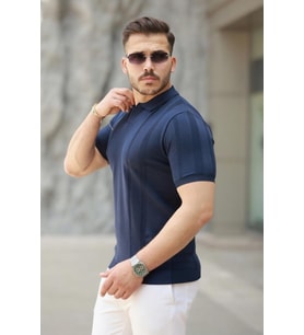 Erkek Hemşire Yaka Kısa Kollu Tişört