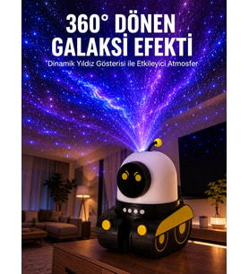 Taşınabilir Lityum Bataryalı Led Gece Lambası Ve Projektör Yeni Nesil