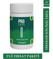Pro Caps Erkeklere Çok Özel 15li x 3 Adet