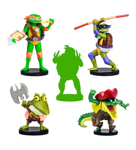 TMNT Figürlü Kalem Başlığı 5'li Paket Model 4 NT2040