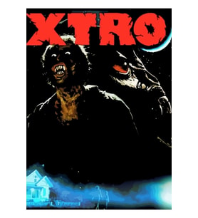 Xtro (1982) Tablo Ahşap Poster Dekoratif