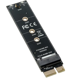 9143 M.2 Nvme Ssd Ngff To Pcie 3.0 X1 Adaptör PCIE ten PCI-E 3.0 1X destekli Yalnızca M.2 PCI-e M Key SSD'yi destekler, M.2 SATA B Key SSD'yi desteklemez. M Key Kart Çevirici Dönüştürücü