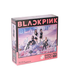 20069 Black Pink 500 Parça Puzzle