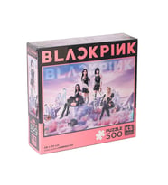 20069 Black Pink 500 Parça Puzzle