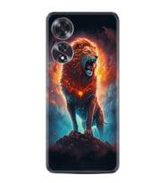Oppo A60 Kılıf Boutique Baskılı Resimli Arslan Pcode -062