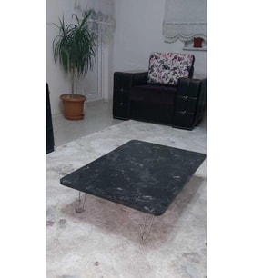 Teknor Dikdörtgen Yer Sofrası 70*120 (Siyah)