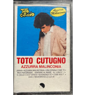 (Plak Değildir KASET tir) Toto Cutugno Azurra Malinconia Kaset