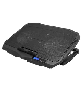 Laptop Notebook Soğutucu Ledli 4 Fanlı Hız Ayarlanabilir digital göstergeli