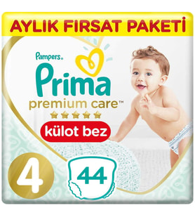 Prima Premium Care Bebek Külot Bezi 4 Beden 44 Adet