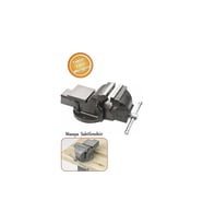 CMC6905 Dökme Demir Gövdeli Sabit Tezgah Mengene 8” 200 mm Masaya Sabitlenebilir Mengene
