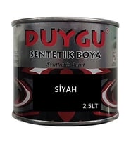 Duygu Sentetik Boya Siyah 1 GALON 2,85 KG AĞIRLIK 2.5 LT HACİM