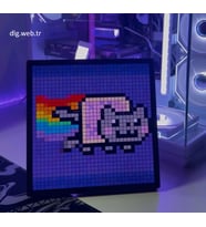 DLG 32×32 Pixel Art Animasyonlu Akıllı LED Piksel Ekran