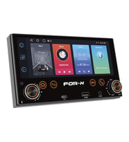 For X X-331A 7 Inch 2-32GB Android Double Teyp USB/BT/AUX/Android Auto/4*60W/Carplay (Siyah)