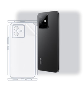 SChitec HONOR X60 GT Uyumlu Fullbody Arka Kaplama Hidrojel Koruyucu Film