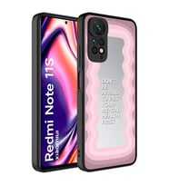 Xiaomi Redmi Note 11S Global Kılıf Aynalı Desenli Kamera Korumalı Parlak Zore Mirror Kılıf Ayna