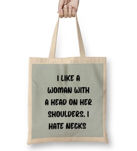 Sarcasm Funny Comment Quotes Gift - Sarcastic Women And Men Humorous Saying Bez Çanta Uzun Saplı