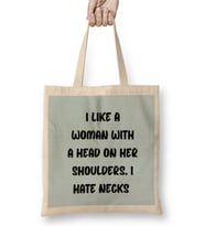 Sarcasm Funny Comment Quotes Gift - Sarcastic Women And Men Humorous Saying Bez Çanta Uzun Saplı