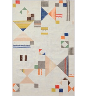 Eliana Home Baskılı, Yıkanabilir Kaymaz Taban Salon Halısı LNA0601 100x150 cm (Bej)