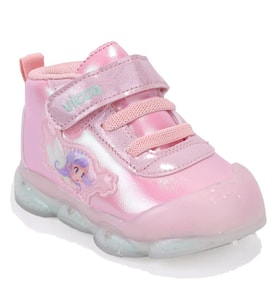 Vicco Gemini 946B25K445 Pudra Ortopedik Işıklı Kız Bebe Spor Bot