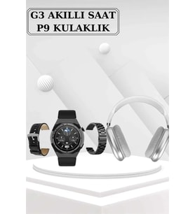Yeni Nesil Sesli Görüşme Akıllı Saat Ve Powerbank Çoklu Şarj Girişli Bluetooth Kulaklık Nabız Ölçer