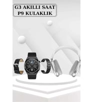 Yeni Nesil Sesli Görüşme Akıllı Saat Ve Powerbank Çoklu Şarj Girişli Bluetooth Kulaklık Nabız Ölçer