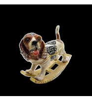 Swarovski Taşlı Sevimli Köpek - Gizli Hazneli Masaüstü Hediyelik Süs Eşyası  Hediyelik Kutusunda (Karışık)
