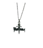 Trivium Rock Metal Grup Zincir Kolye – 60 cm - Unisex (Gümüş)