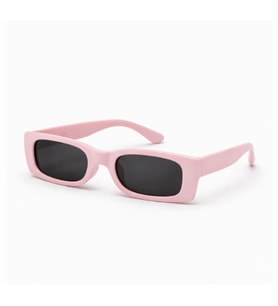 Unisex Çocuk Dikdörtgen Güneş Gözlüğü – UV400 Korumalı (A.Pembe)