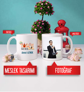Tarih Öğretmeni Kupa Bardak Fotoğraflı