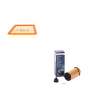 Bosch Filtre Bakım Seti Mini Cooper F55 F56 1.5 D 116 Beygir 2014-2015 Dizel Hava + Yağ filtre
